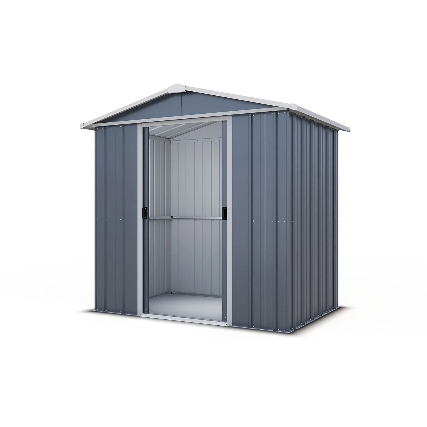 Yardmaster 6x7ft Metal Apex Shed 3 Yardmaster 6x7ft Metal Apex Shed - Image 3