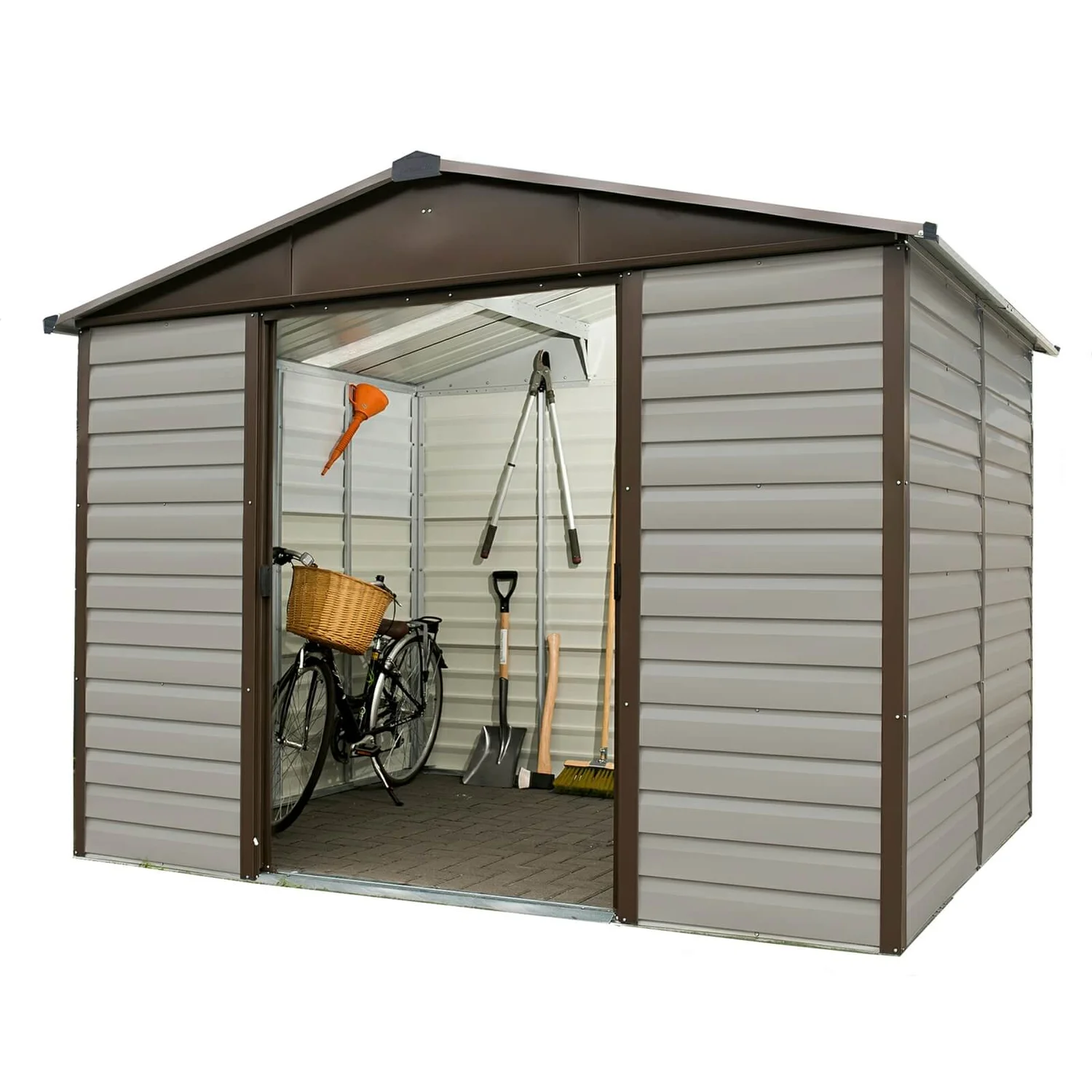 Yardmaster 10x12ft Shiplap Metal Shed 1 Yardmaster 10x12ft Shiplap Metal Shed