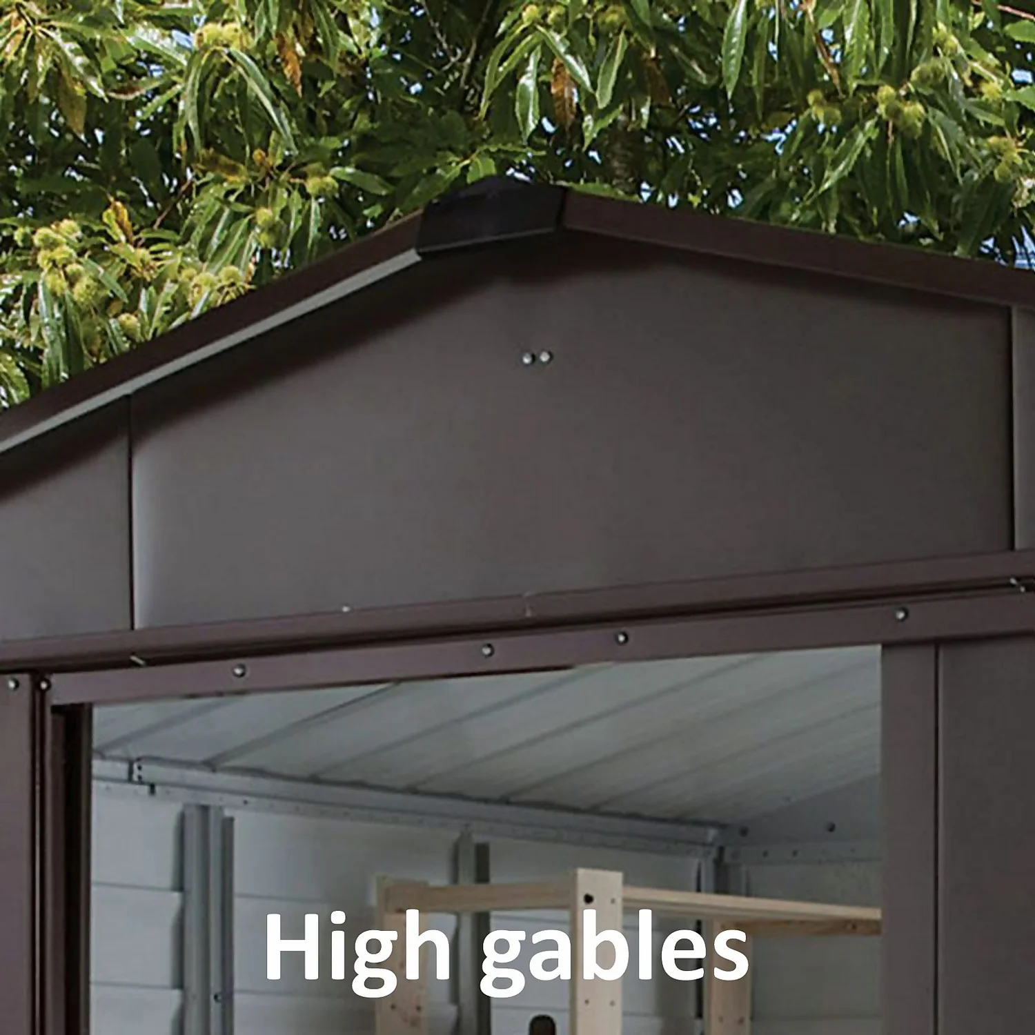 Yardmaster 10x12ft Shiplap Metal Shed 4 Yardmaster 10x12ft Shiplap Metal Shed - Image 4