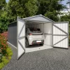 Yardmaster 10x17ft Metal Garage Workshop - Anthracite Grey
