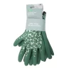 Homebase Patterned Soft Grip Gardening Gloves - 2 Pack - Medium