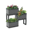 Modular Planter Set - Grey