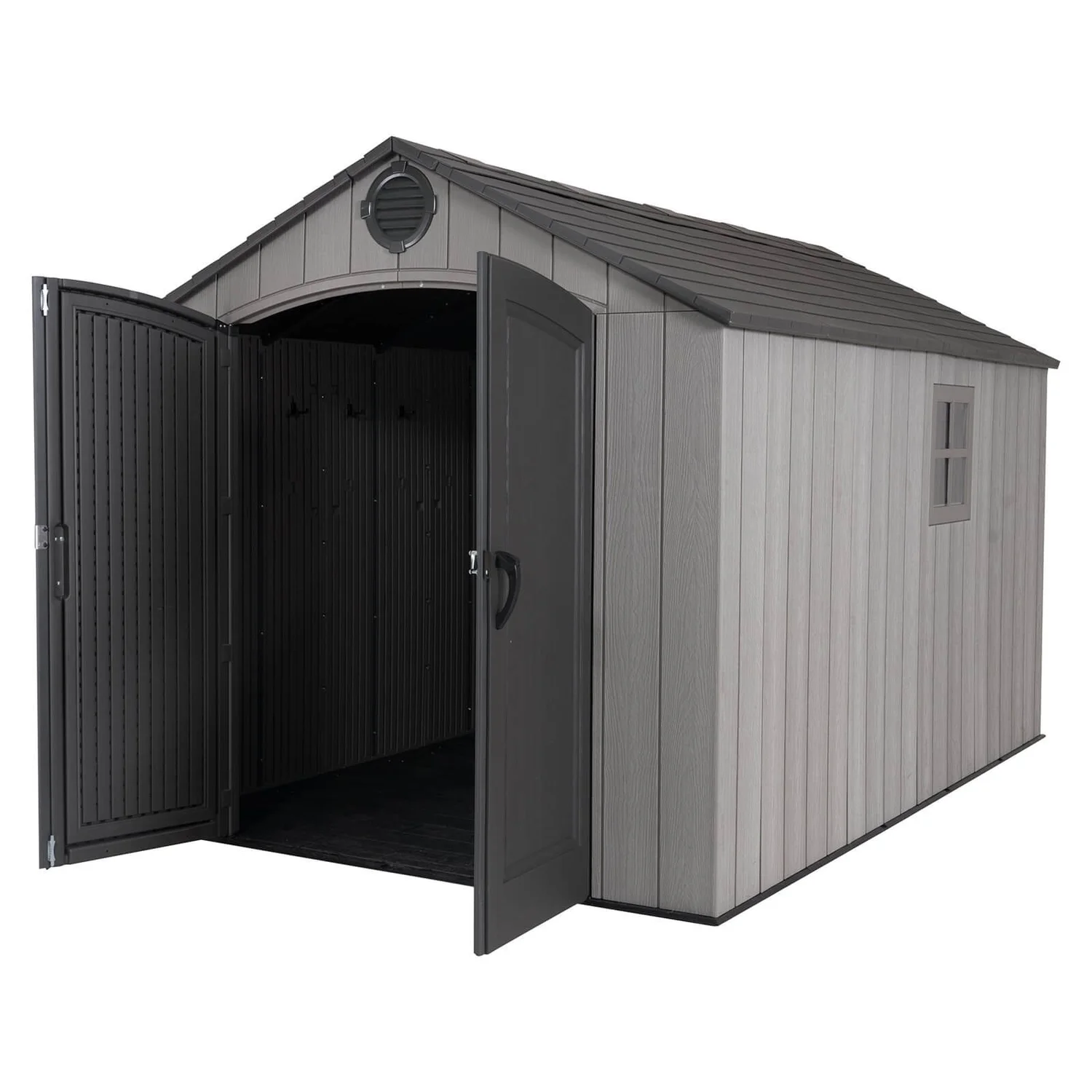 Lifetime 8x12.5 Ft Rough Cut Outdoor Storage Shed 1 Lifetime 8x12.5 Ft Rough Cut Outdoor Storage Shed
