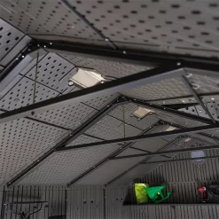 Lifetime 15x8 Ft Rough Cut Dual Entry Outdoor Storage Shed -Garden Tool Store 12836588 2005012583863967