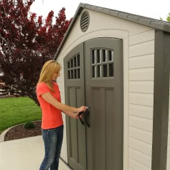 Lifetime 8 X 20 Ft Outdoor Storage Shed -Garden Tool Store 12836592 7345012583788091
