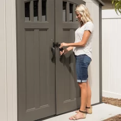 Lifetime 17.5 X 8 Ft Dual Entry Outdoor Storage Shed 13 Lifetime 17.5 X 8 Ft Dual Entry Outdoor Storage Shed -Garden Tool Store 12836595 1175012583835617