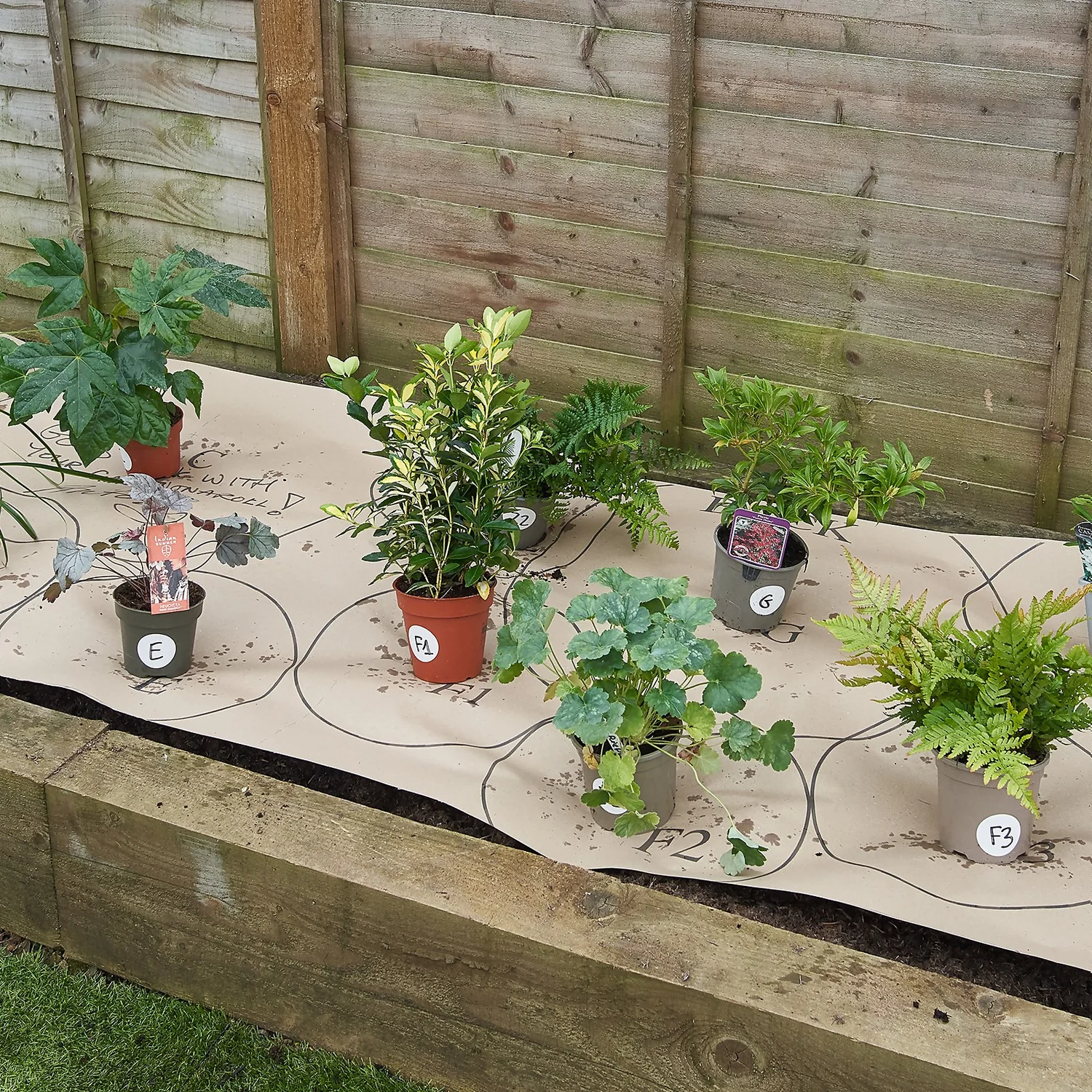 Garden On A Roll Eco Border - 9m X 90cm 2 Garden On A Roll Eco Border - 9m X 90cm - Image 2