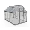 Palram Canopia Hybrid 6 X 10ft Silver Greenhouse
