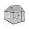 Palram Canopia Hybrid 6 X 8ft Greenhouse - Silver