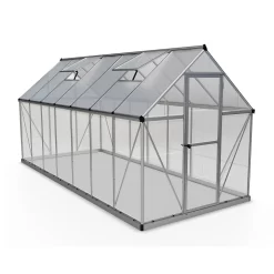Palram Canopia Hybrid 6 X 14ft Silver Greenhouse