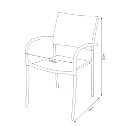 Bambrick 6 Seater Garden Dining Set -Garden Tool Store 12881493 1464948030867995