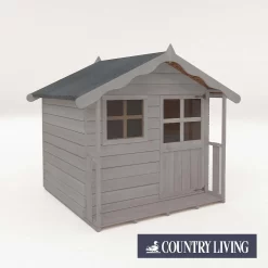 Country Living 5 X 5ft Wellow Playhouse Painted + Installation - Thorpe Towers