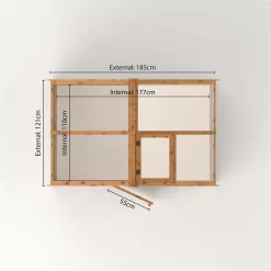 Country Living Kelham 4 X 6ft Traditional Greenhouse Painted + Installation - Thorpe Towers 10 Country Living Kelham 4 X 6ft Traditional Greenhouse Painted + Installation - Thorpe Towers -Garden Tool Store 12881656 1354843881569415