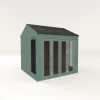 Country Living Hawksworth 8 X 8ft Summerhouse Painted + Installation - Aurora Green