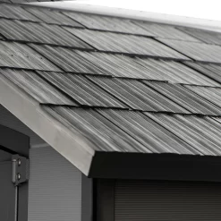 Keter Premier 7 X 7ft Outdoor Garden Apex Storage Shed - Grey -Garden Tool Store 12882034 2025036180543151