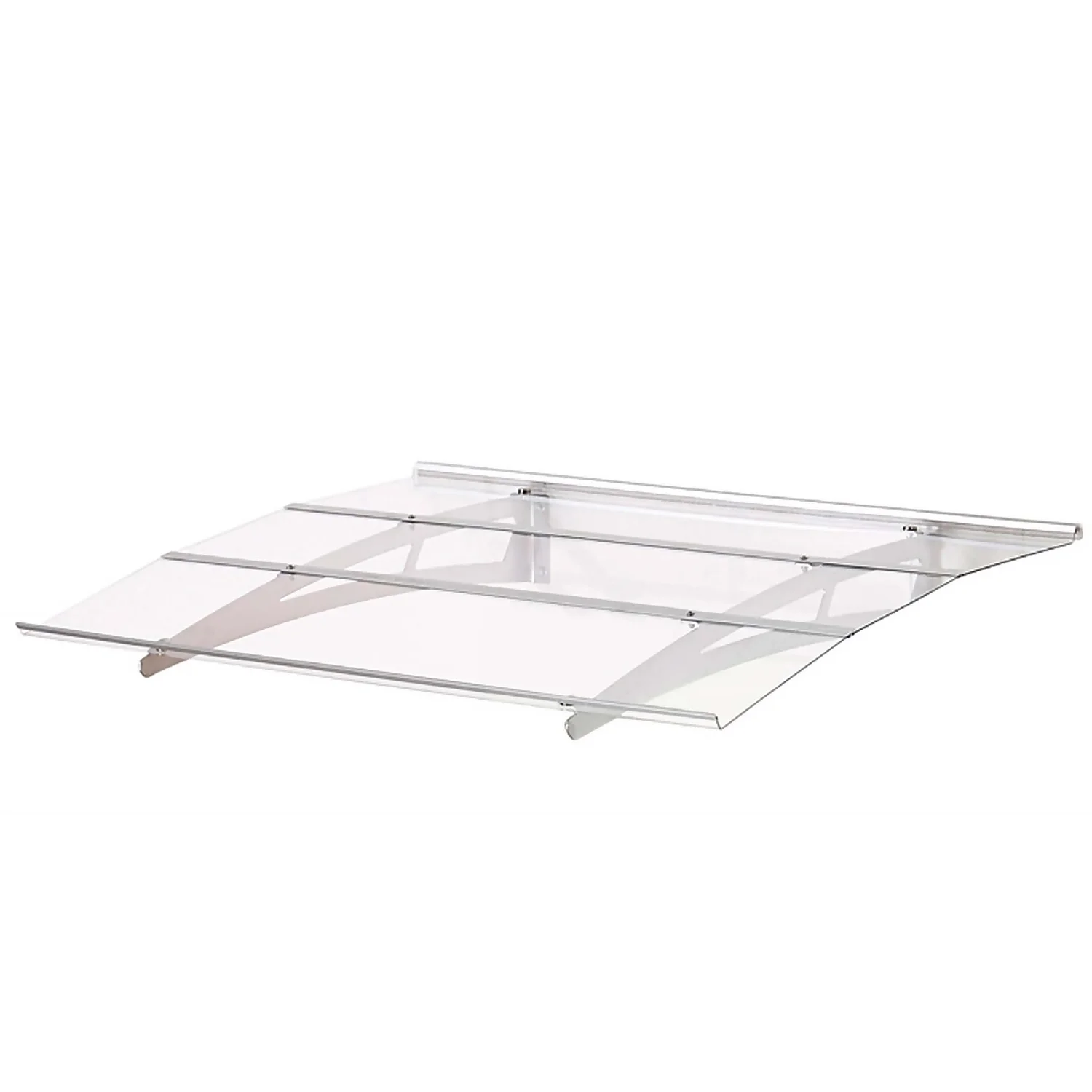 None Madrid 1200X900 Silver Door Canopy 2 None Madrid 1200X900 Silver Door Canopy - Image 2