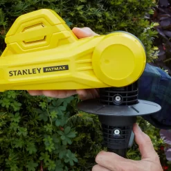 STANLEY FATMAX V20 18V Cordless Pole Hedge Trimmer 45cm (Sfmcph845M1-Gb) -Garden Tool Store 12882305 1434843590343713