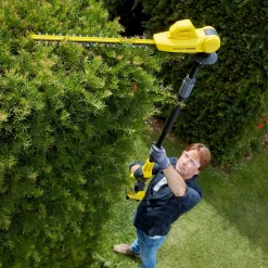 STANLEY FATMAX V20 18V Cordless Pole Hedge Trimmer 45cm (Sfmcph845M1-Gb) -Garden Tool Store 12882305 7554843590275526