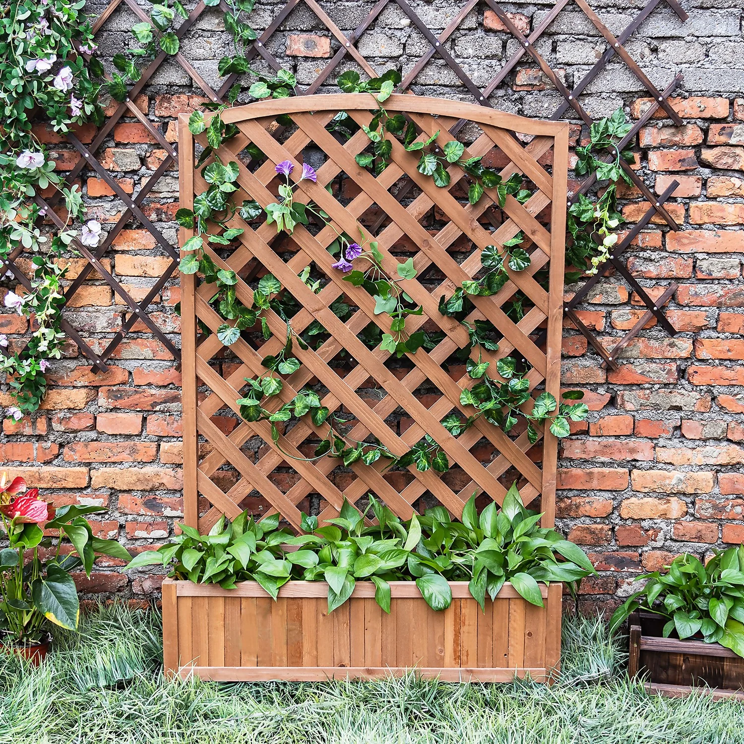 Lattice Garden Planter - Large 2 Lattice Garden Planter - Large - Image 2