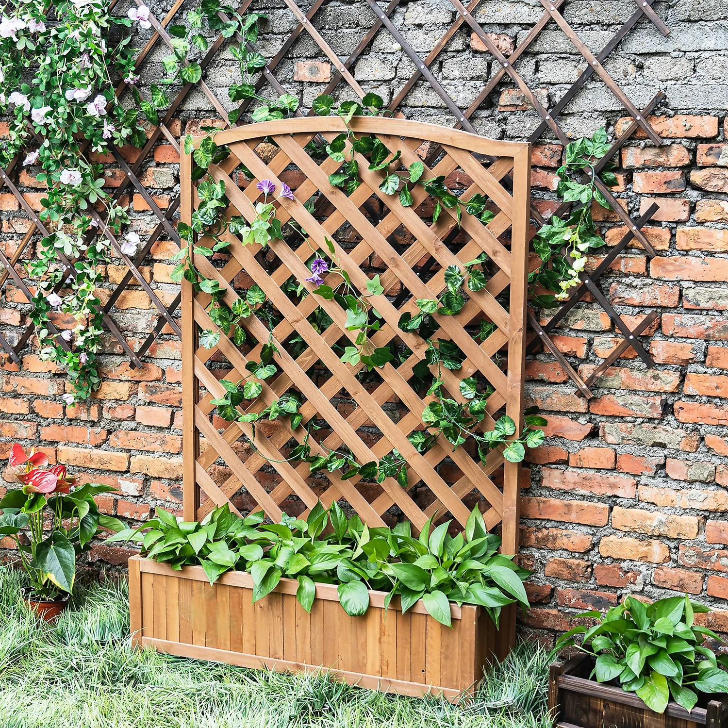 Lattice Garden Planter - Large 4 Lattice Garden Planter - Large - Image 4