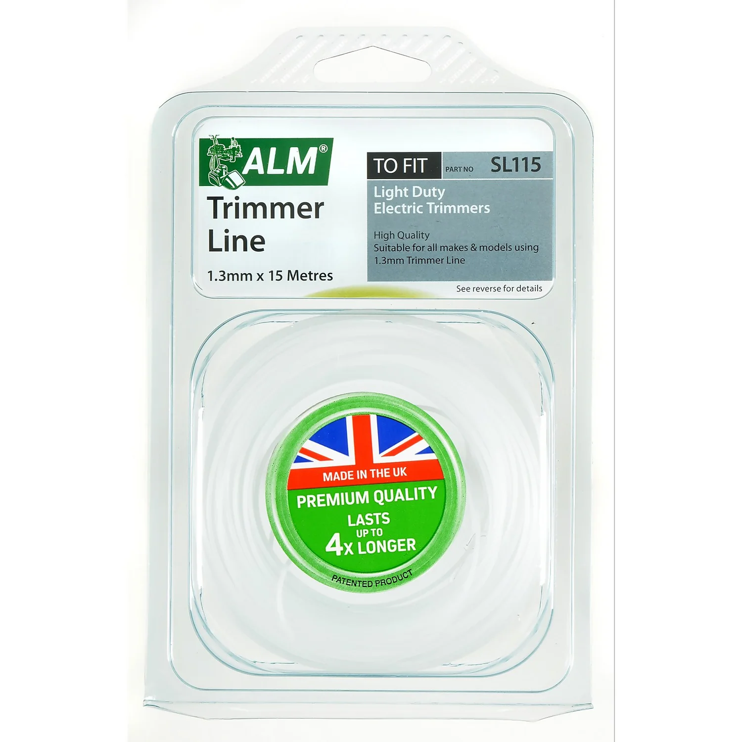 ALM Grass Trimmer Line 1.3mm X 15m 1 ALM Grass Trimmer Line 1.3mm X 15m