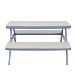 Picnic Bench - Navy & Grey -Garden Tool Store 12885211 2094853415314217