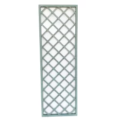 1.8m X 60cm Wooden Trellis Panel - Green