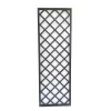 1.8m X 60cm Wooden Trellis Panel - Grey
