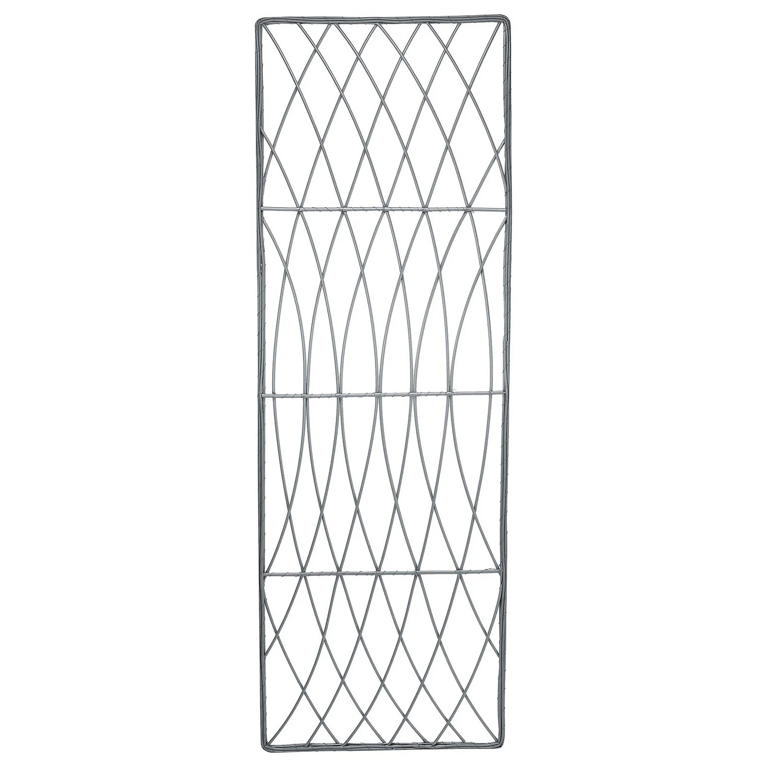 Smart Garden Faux Willow Rectangular Trellis - 1.2 X 0.45m, Slate Grey 1 Smart Garden Faux Willow Rectangular Trellis - 1.2 X 0.45m, Slate Grey