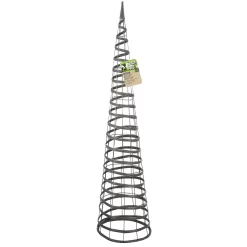 Smart Garden Faux Rattan Obelisk - Slate