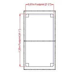 Shire Mimosa Arbour - 4x2ft -Garden Tool Store 12887176 1954849861820322