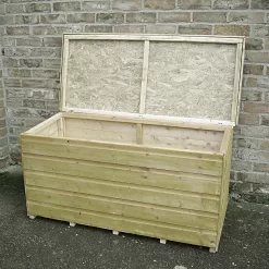 Shire Tongue & Groove Wooden Storage Box - 4x2ft -Garden Tool Store 12887189 8334851576604755