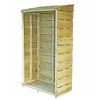 Shire Tall Wall Log Store - 3x1.5ft