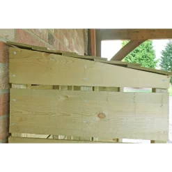 Shire Tall Wall Log Store - 3x1.5ft -Garden Tool Store 12887202 7264851593413233