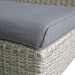 Mortimer Grey Rattan Garden Corner Sofa Set -Garden Tool Store 12887790 4475047776612000