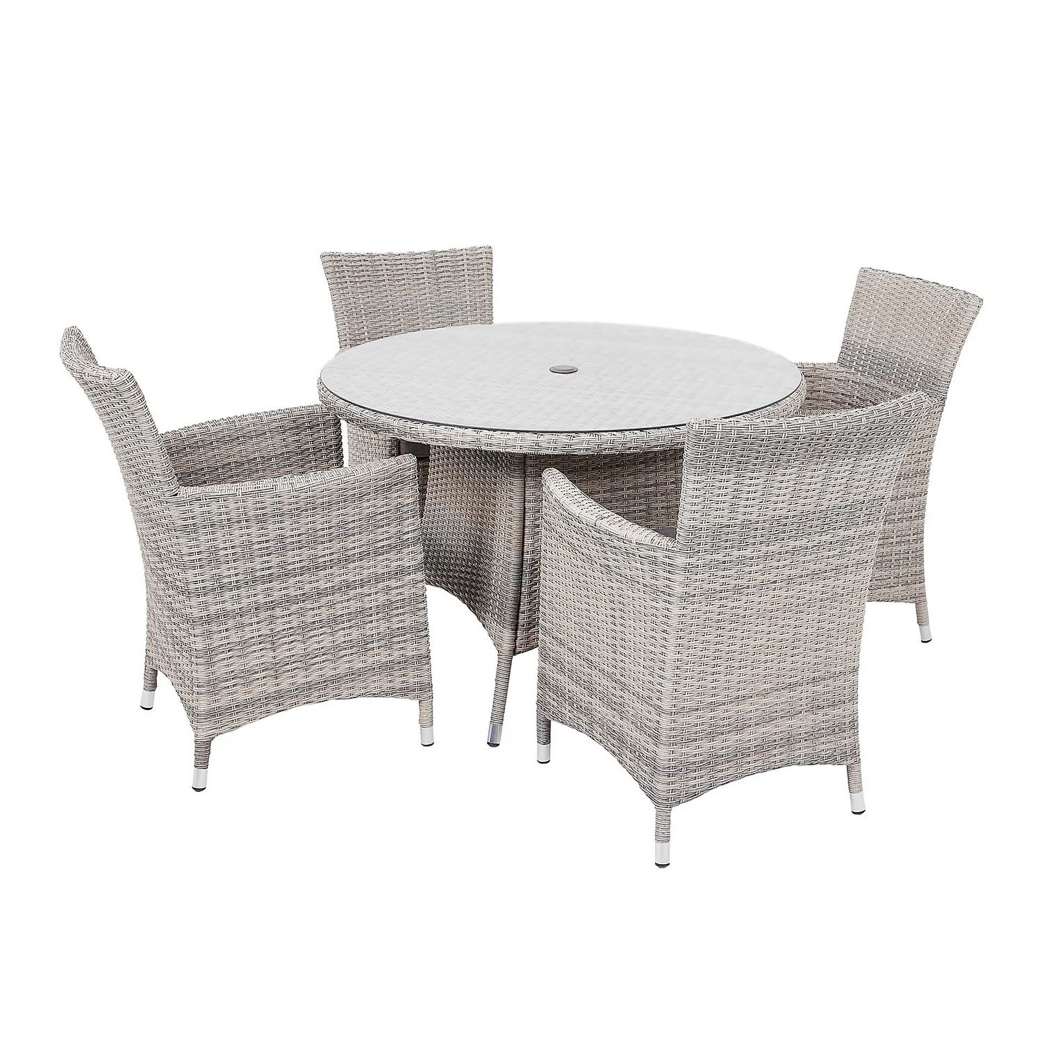 Florence 4 Seater Garden Dining Set 2 Florence 4 Seater Garden Dining Set - Image 2