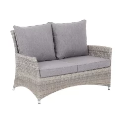 Florence 4 Seater Grey Rattan Garden Sofa Set -Garden Tool Store 12887803 1054843689611178