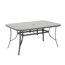 Rowly 6 Seater Garden Dining Set With Parasol 7 Rowly 6 Seater Garden Dining Set With Parasol -Garden Tool Store 12887808 5744843690412079