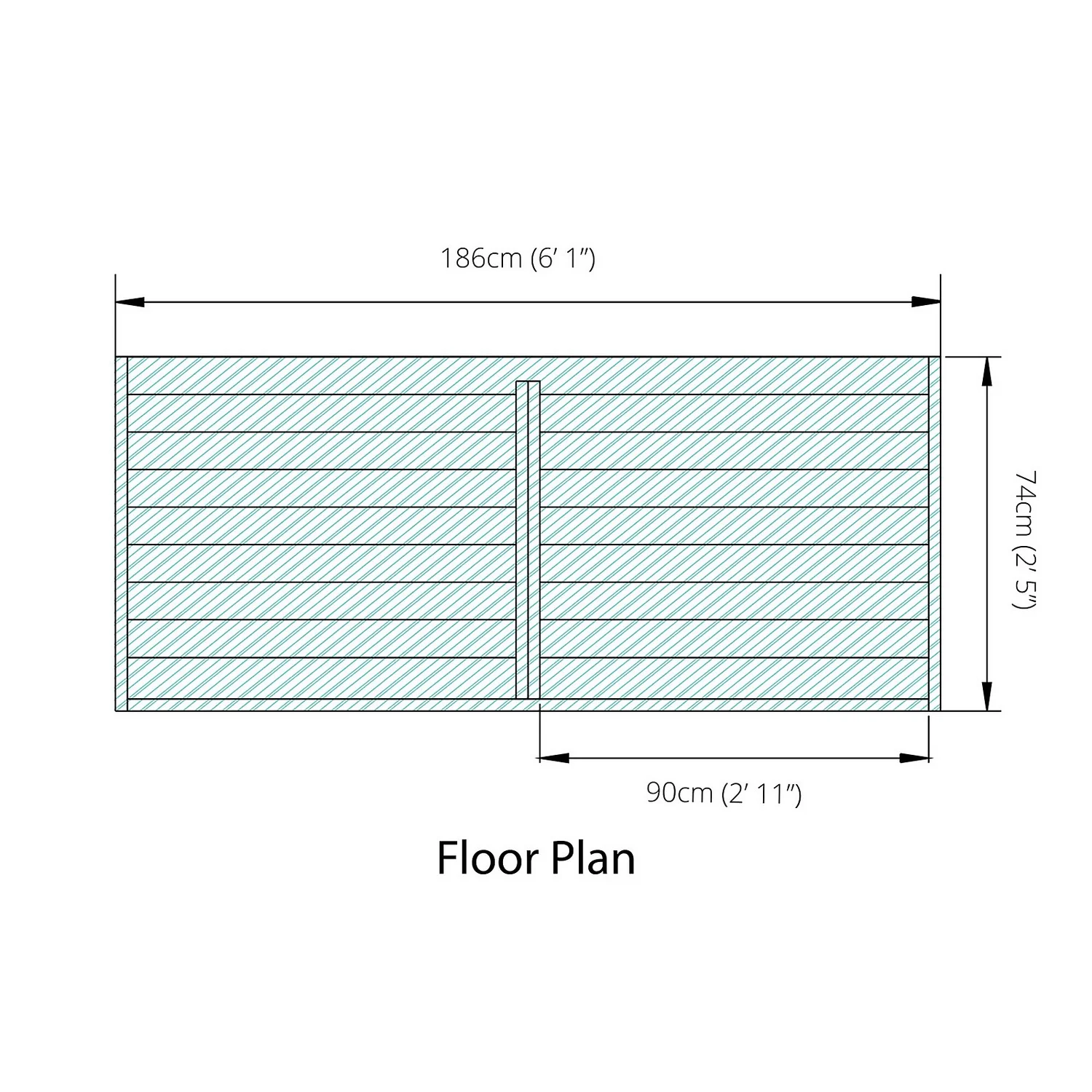 Mercia (Installation Included) Double Log Store 10 Mercia (Installation Included) Double Log Store - Image 10