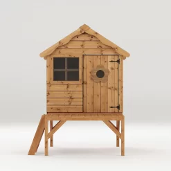 Mercia 4 X 7ft Snug Wooden Playhouse With Tower 11 Mercia 4 X 7ft Snug Wooden Playhouse With Tower -Garden Tool Store 12888281 4805027835793860