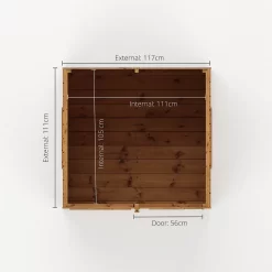 Mercia 4 X 4ft Snug Wooden Playhouse - Installation Included 17 Mercia 4 X 4ft Snug Wooden Playhouse - Installation Included -Garden Tool Store 12888284 1135027553349167