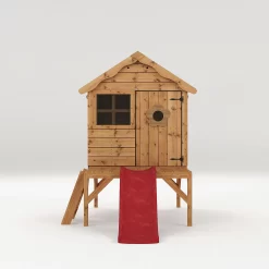 Mercia 7 X 9'4ft Snug Wooden Playhouse Tower And Slide 11 Mercia 7 X 9'4ft Snug Wooden Playhouse Tower And Slide -Garden Tool Store 12888286 1745027554124181