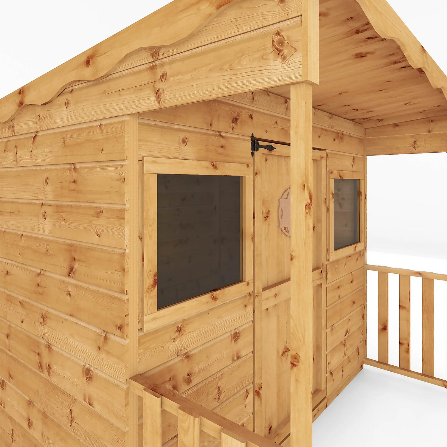 Mercia 5'9ft X 5'8ft Pent Style Wooden Playhouse 4 Mercia 5'9ft X 5'8ft Pent Style Wooden Playhouse - Image 4