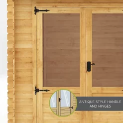 Mercia 4 X 3m 19mm Log Cabin (Installed) -Garden Tool Store 12888481 9685023719353436