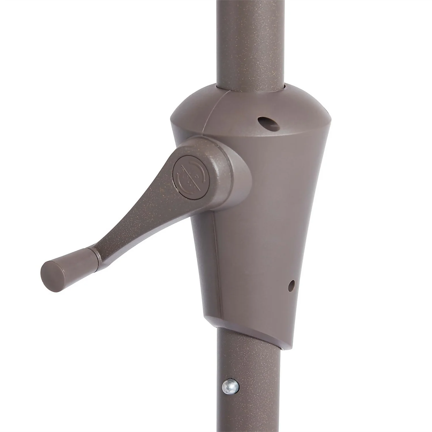 None 2.7m Crank & Tilt Parasol Natural - Dia. 38mm 5 None 2.7m Crank & Tilt Parasol Natural - Dia. 38mm - Image 5