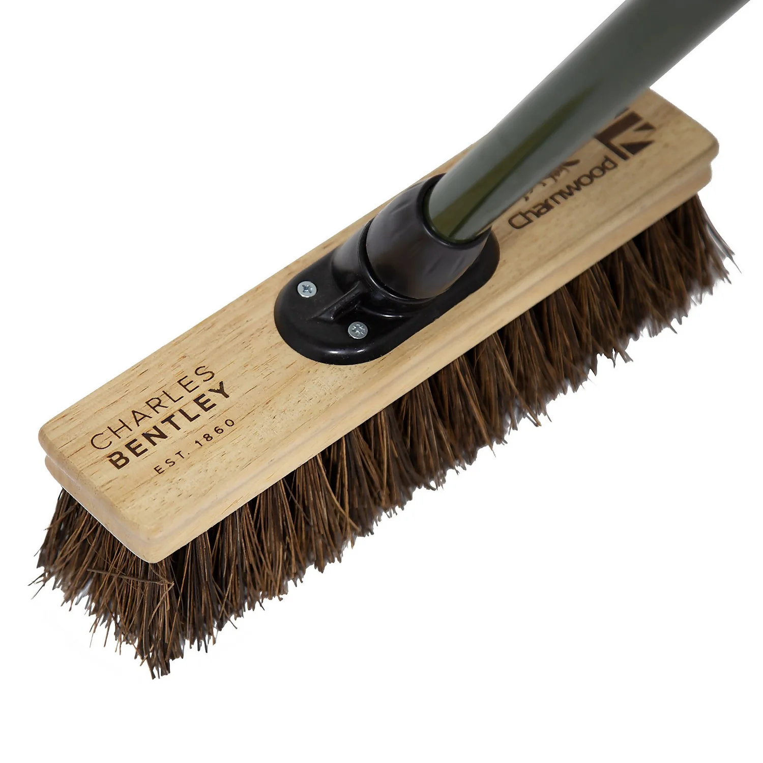 Charles Bentley Charnwood Bassine Wooden Garden Broom - 300mm 3 Charles Bentley Charnwood Bassine Wooden Garden Broom - 300mm - Image 3