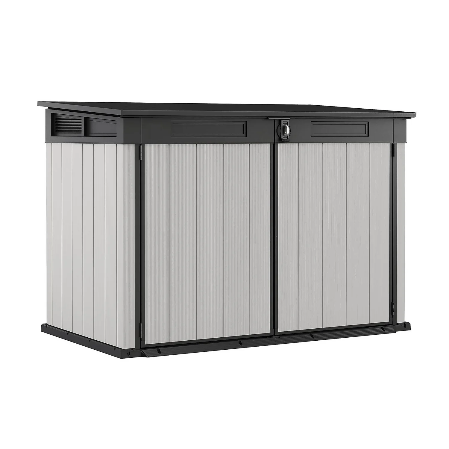Keter Premier Jumbo Outdoor Garden Storage Shed 2020L - Grey 1 Keter Premier Jumbo Outdoor Garden Storage Shed 2020L - Grey