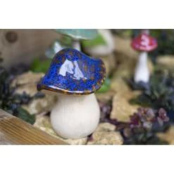 Ceramic Mushroom Garden Ornament - Medium 17 Ceramic Mushroom Garden Ornament - Medium -Garden Tool Store 12890925 1364843660839528