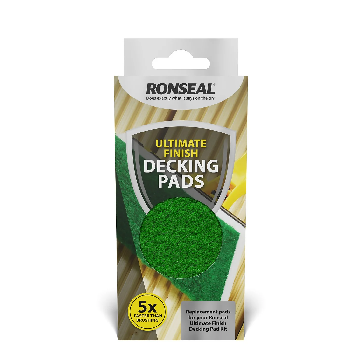 Ronseal Ultimate Finish Decking Replacement Pads 1 Ronseal Ultimate Finish Decking Replacement Pads