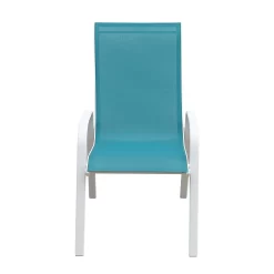 Malindi Stacking Chair - Blue -Garden Tool Store 12904632 1984845868995954